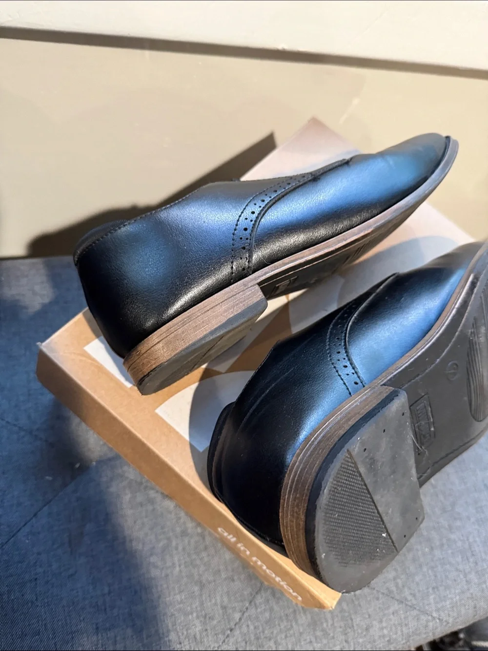 Mix No. 6 Black Leather Oxford Dress Shoes